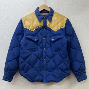 Sugar Cane SC12342HY Leather Western York Down Shirt Men's S USED Used Used - Picture 1 of 9