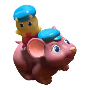 Vintage 1986 Playskool Glo Worm Animals & Friends Purple Country Mouse Cappybug - Picture 1 of 8