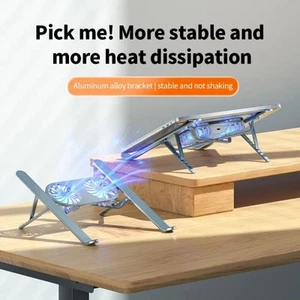 Desktop Cooling Laptop Stand Aluminium Alloy Laptop Riser Notebook Computer - Afbeelding 1 van 18
