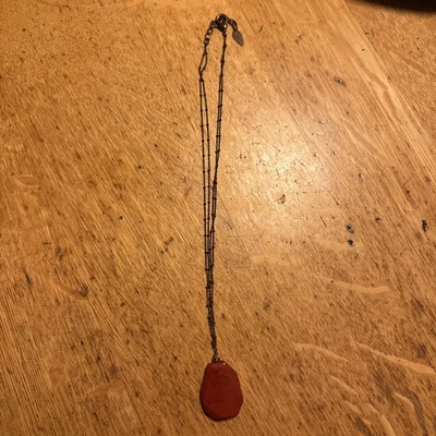 Collar de doble cadena con piedra Coldwater Creek Jewelry Foto 1 de 4