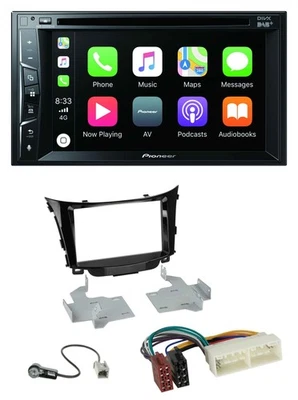 Pioneer MP3 USB DVD Bluetooth DAB 2DIN Autoradio für Hyundai I30 (ab 2017) - Bild 1 von 4