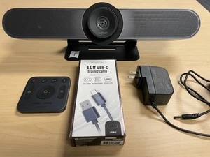 Logitech Meetup V-R0007 Videokonferenzkamera mit Adapter + Fernbedienung kostenloser Versand - Bild 1 von 4