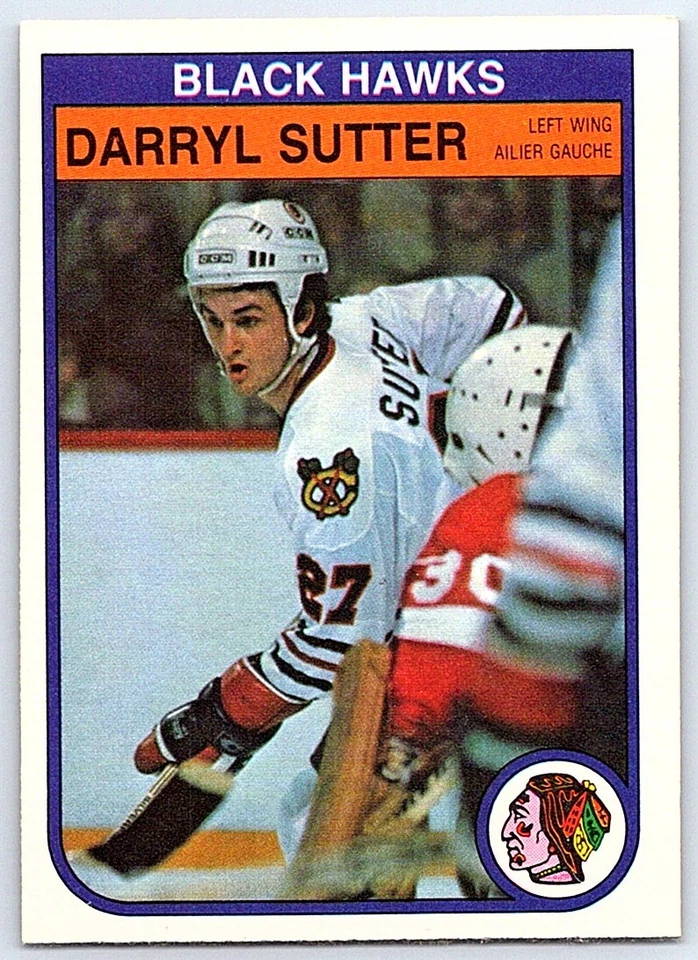1982-83 O-Pee-Chee Darryl Sutter Chicago Blackhawks #76 - Image 1 of 2