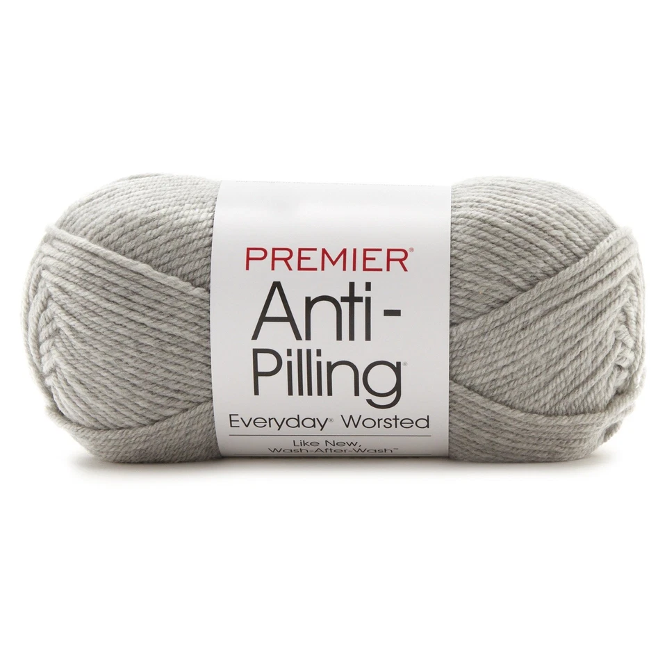 Premier Anti-Pilling Everyday Worsted Yarn-Cloudy Day - 3 Pack - Image 1 of 1