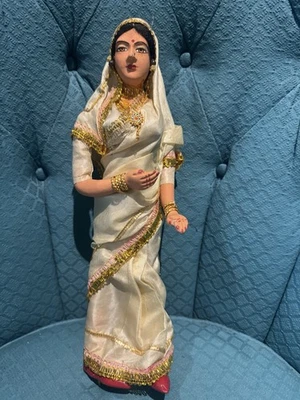 "Muñeca vintage 14"" estilo punjab única" Foto 1 de 3