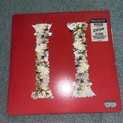 Migos CULTURE 2 URBAN OUTFITTERS EXCLUSIVE WHITE VINYL NEAR MINT RARE OOP 2017 - Image 1 of 4