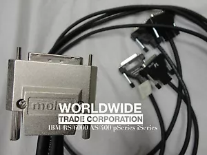 IBM FC# 2861 PN 87H3404 ARTIC960Hx cavo 4 porte EIA-232 nuovo pSeries RS6000 - Foto 1 di 3