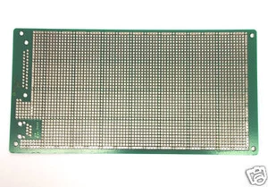 2 Stück FR4 Leiterplatte doppelseitig KT-1121D Größe = 215 x 110 x 1,6 mm Raster = 2,54 mm Taiwan - Bild 1 von 2