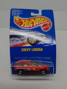 1990 Mattel HOT WHEELS #5675 Chevy Lumina 1:64th Die-cast model New On Blue Card - Picture 1 of 10