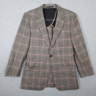 Paul Smith Jacket Mens 36 Plaid Wool Blend Sport Coat Blazer Single Button - Image 1 of 4