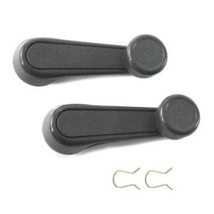 Par de manivela de ventana gris para camioneta Toyota Hilux LN50 LN60 YN60 1972-1988 - Imagen 1 de 6