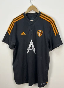 Leeds United 2022 Training Shirt Soccer Jersey Cotton Size XL - Picture 1 of 7