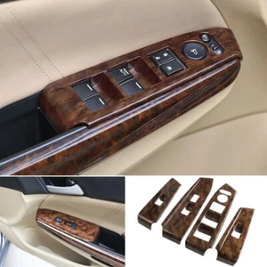 For Honda Accord 2008-2012 Wood Grain Window Lock Lift Switch Button Panel Trim - Picture 1 of 10