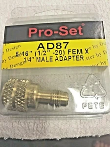 Mini Split System A/C Special Large Low-Side ADAPTER, 5/16"FM X 1/4"MF CPS AD87 - Picture 1 of 1