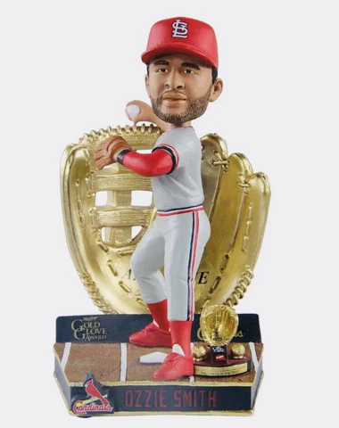 Ozzie Smith St Louis Cardinals All Time Gold Glove Bobblehead Limited #100 Cover