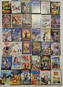 Family Kids Movies DVD Lot Used Comedy, Drama, Action, Adventure Etc. - Picture 1 of 36