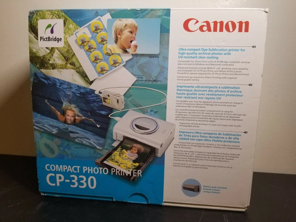 Canon CP-330 Digital Photo Thermal Printer - Image 1 of 4
