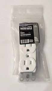 Cambridge 2-Pole 3-Wire Receptacle 15 AMP/ 125VAC Duplex - Picture 1 of 1