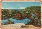 Metal Sign - Connecticut Postcard - View from Lover's Rock, near Danbury, Conn.