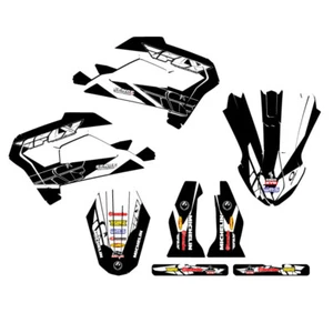Kit de Gráficos 21-22 SRX CX 50 13 FLY Black Senge Compatible con Cobra - Imagen 1 de 10