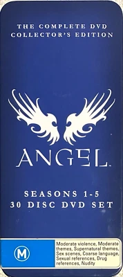 Angel Complete Series 1-5 Collector's Limited Edition (DVD, 2008, 30-Disc Set) - Image 1 of 4