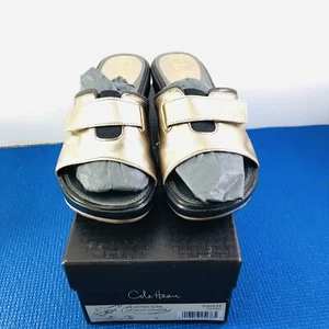Cole Haan Damenschuhe Air Astrid Riemchen-Pantolette Sandale Metallic-Ginger Größe 5 B - Bild 1 von 11