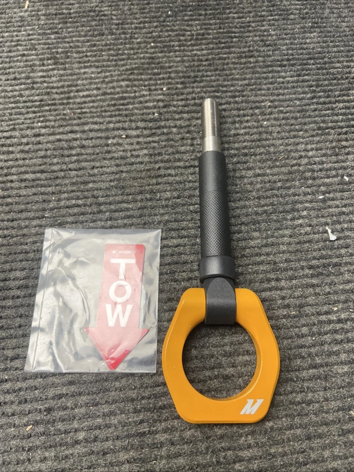 Gancho de remolque Mishimoto Racing, Subaru BRZ/Scion FR-S/Toyota 86 13-19, dorado MMTH-BRZ Foto 1 de 4