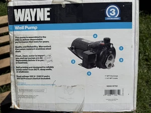Pompa pozzetto getto convertibile Wayne 3/4 CWS75 nuova 990 GPH - Foto 1 di 5