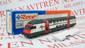 ROCO 45464.1 - H0 1/87 - DOPPELSTOCKSTEUERWAGEN IC 2000 2 Kl. SBB CFF FFS - EP.V - Imagen 1 de 2