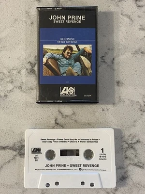 Sweet Revenge by John Prine CASSETTE 1973 Atlantic CS7274 Foto 1 de 2