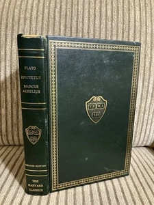 Plato, Epictetus & Marcus Aurelius 1937 Deluxe Edition Harvard Classics Veritas - Picture 1 of 6