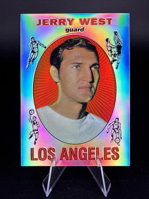 1996-97 Stadium Club Finest Reimpresiones 1969-70 Refractor #90 Jerry West 48 de 50 Foto 1 de 2