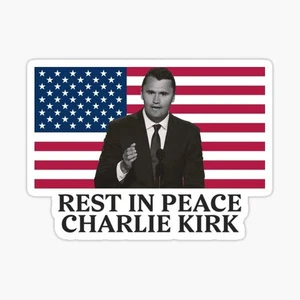 RIP Charlie Kirk Stati Uniti d'America Trump MAGA USA biden - Foto 1 di 1