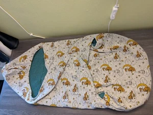 Einschlagdecke Autositz Babyschale Fuchs / Grün - Bild 1 von 3