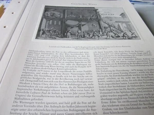 Wien Archiv 1 Geschichte 1034 Lazarett mit Pestkranekn 1679 - Bild 1 von 1