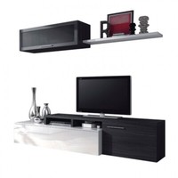 Mueble de comedor salon, color Gris Ceniza, Nexus