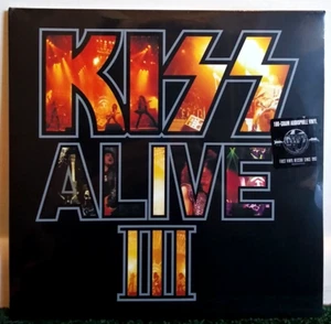 KISS - Alive III Vinyl 2xLP, 180 gram, 2014 - New / Sealed - Mercury, UMe - Foto 1 di 2