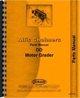 Allis Chalmers DD Diesel SN1-4500 Motor Grader Parts Manual (AC-P-DD)