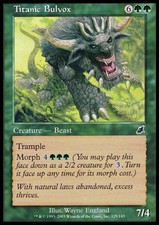 Magic the Gathering MTG Titanic Bulvox (129) Scourge   NM