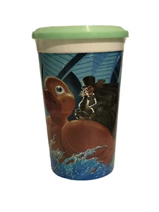 1992 McDonalds Batman Returns Penquin Plastic Coca-Cola Cup w/ Green Frisbee Lid - Bild 1 von 8