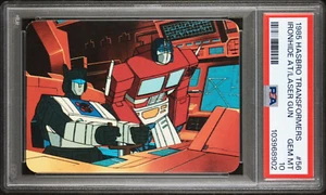 1985 Hasbro Transformers #56 Ironhide at the Laser Gun PSA 10 - Picture 1 of 3