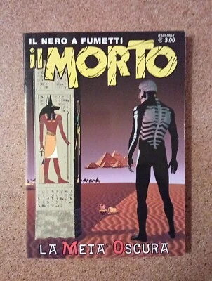 IL MORTO NERO A FUMETTI n. 29 LA META' OSCURA EDIZIONI MENHIR NOIR Foto 1 de 4