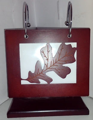 Elsa L Inc Oak Leaf Photo Holder 78 Pics 6"X4.75" - Image 1 of 4