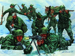 6059 Italeri 1:72, Segunda Guerra Mundial, Ital. Cazador de montaña Alpini, kit modelo sin pintar,  - Imagen 1 de 6