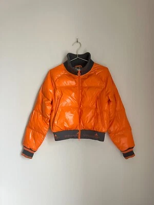 Stella McCartney X Adidas унисекс Stellasport пуховик парка неоновый оранжевый размер маленький - Изображение 1 из 4