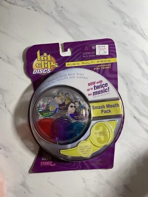 Hit Clips Discs Hasbro Smash Mouth 3 Disc Pack Sealed Package Vintage 2003 - Image 1 of 2