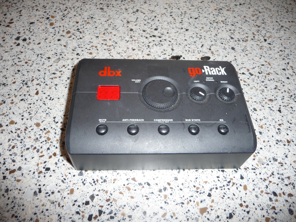 dbx Tabletop Feedback Signal Processors & Rack Effects for dbx Tabletop Feedback Signal Processors & Rack Effects for