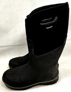 Bogs Ultra High Insulated Waterproof Men's 8 Boot Waterproof 51377-001 Black - Picture 1 of 14