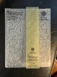 Cricut Cuttlebug Anna Griffin Embossing Folder Elaborate Quatrefoil EUC - Picture 1 of 3