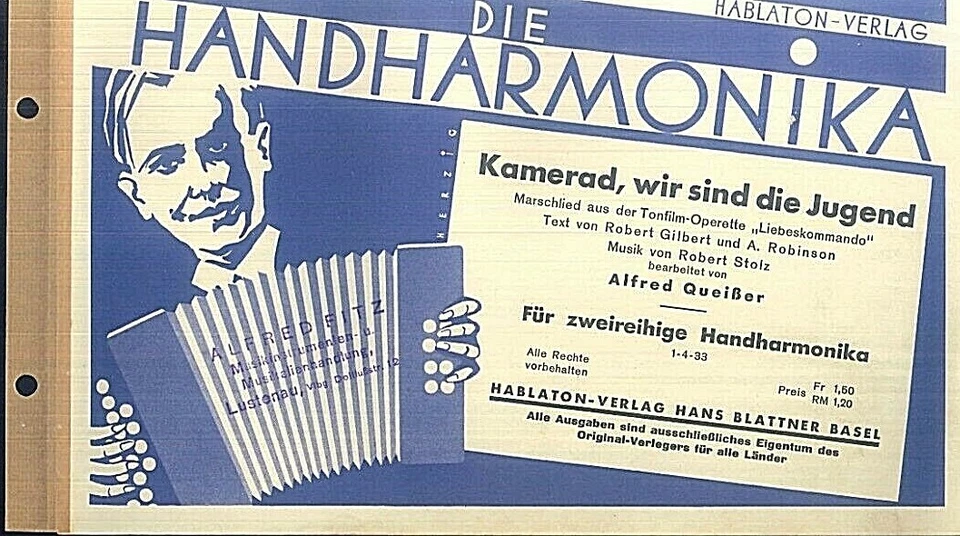 Comrade, We Are The Youth - Marsch-Lied From Alfred Queißer - Image 1 of 1